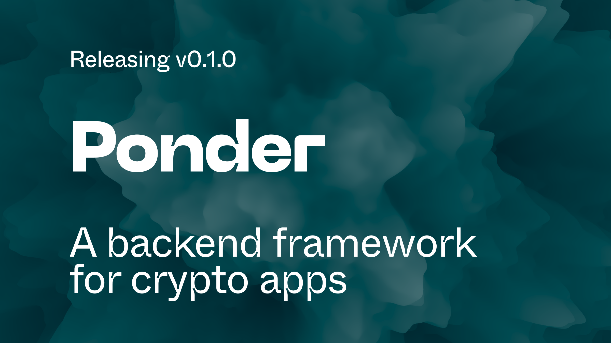 Introducing ponder cover image